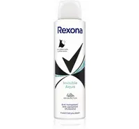 Deodorant spray Invisible Aqua, 150ml, Rexona