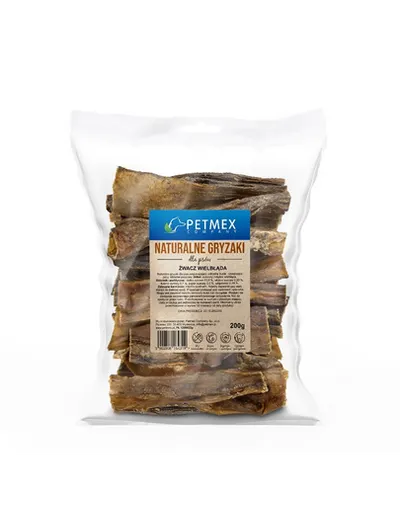 PETMEX Stomac de cămilă uscat recompensă câini 200g