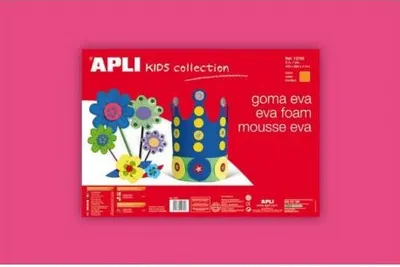 Spuma EVA Apli - 60 х 40 cm, roz, 1 coala