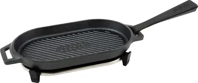 Tigaie grătar din fontă Ooni - Grizzler UU-P08D00, 15 x 31 cm