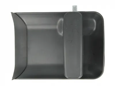 Maner usa culisanta dreapta exterior, negru, CITROEN BERLINGO; PEUGEOT PARTNER intre 1996-2008