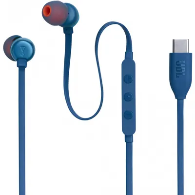 Handsfree USB-C JBL Tune 310C, Albastru JBLT310CBLU