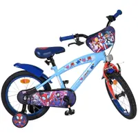 Bicicletă pentru copii cu roți ajutătoare E&L cycles - Marvel Spidey and His Amazing Friends, 16''