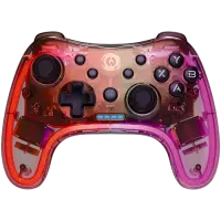 Gamepad Wireless Canyon Brighter GPW-04, PC/PS4/Xbox360/Android, Led RGB (Transparent)