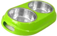 Castron Melamina/Inox Green 2x500 ml 8043