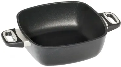 Tavă adâncă AMT - 26 х 26 cm, negru