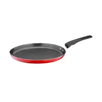 Tigaie din Aluminiu, cu Invelis Antiaderent, Rosie, 25 cm, Papilla