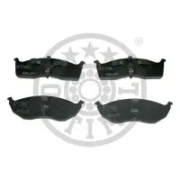 Set placute frana, frana disc OPTIMAL BP-09932