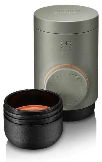 Aparat manual de cafea Wacaco - Minipresso GR2, 18 bari, verde