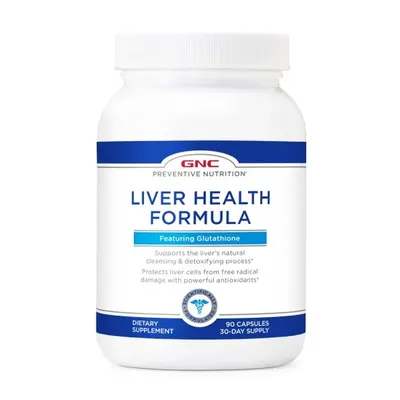 GNC Liver Health Formula Preventive Nutrition, 90 capsule