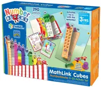 Set de matematică pentru copii Learning Resources - Cuburi de asamblat, de la 11 la 20