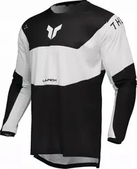Tricou Thor LaunchMode Storm, culoare alb negru, marime XL