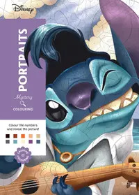 Carte de colorat pe numere Hachette Heroes: Mystery Colouring – Portrete