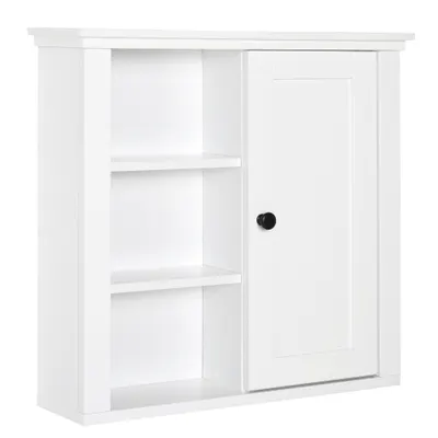 HomCom dulap medicamente, rafturi reglabile 53x14.5x50.5cm | AOSOM RO