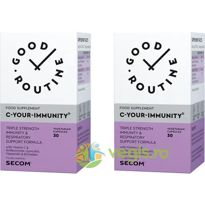 Pachet C Your Immunity 30cps vegetale + 30cps vegetale Secom