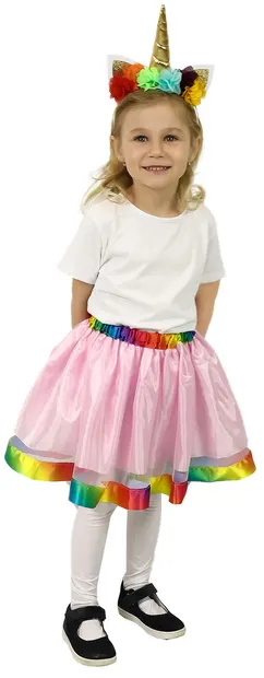 Costum de teatru Rappa - Unicorn II, tiara si fusta tutu
