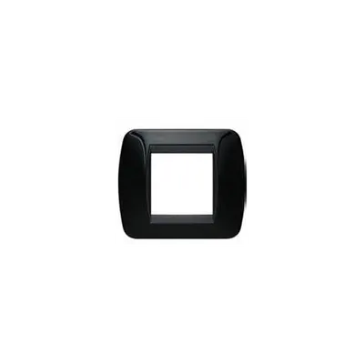 Placa ornament 7 module Negru Bticino Living