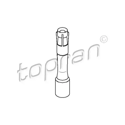 Manson cauciuc, bujie TOPRAN 501 554