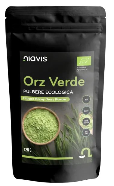 Orz verde Pulbere ecologica, 125g, Niavis
