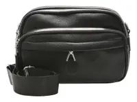 Geanta FLAVIA PASSINI neagra, 9468, din piele ecologica