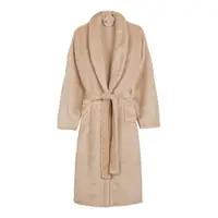 Halat bej XL/XXL din micropluș/cocolino Polyvelvet – Good Morning
