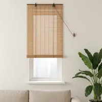 vidaXL Rulou textil Maro 60 x 160 cm Bambus