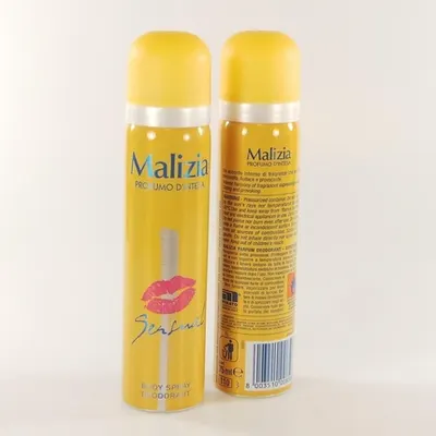 Spray Deodorant, Malizia, Sensual, 75 ml