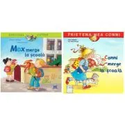 Pachetul Micul scolar: Max merge la scoala si Conni merge la scoala