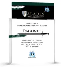 Protecții pentru carduri Paladin Card Protection - Dagonet, Specialist F, 87.5 x 100 mm (55 buc)