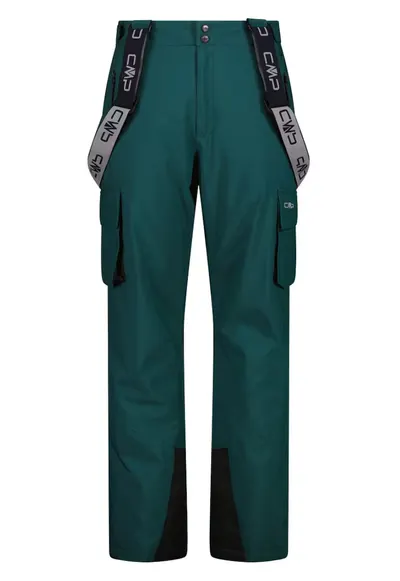 Pantaloni schi barbati 34W4347 FW 2025 - Verde inchis