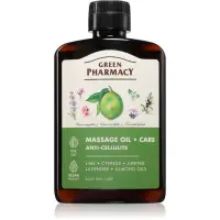 Green Pharmacy Essential oils of Lime Massage Oil ulei de masaj pentru celulită 200 ml