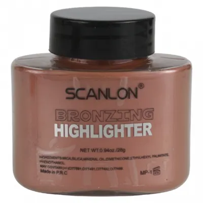 Pudra iluminatoare Bronzanta Scanlon, 04, 28 g