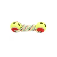 Jucarie pentru caini sfoara cu mingi de tenis Enjoy 23 cm