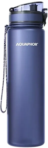 Sticlă de apă filtrantă Aquaphor - City, Filter, 1 l, albastru