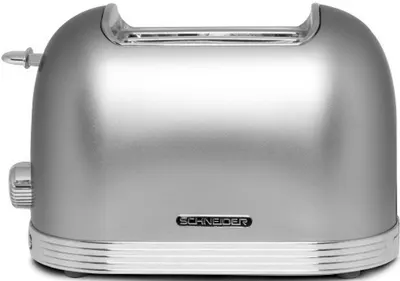 Prăjitor de pâine Schneider - SCTO2S, 815W, 6 viteze, argintiu