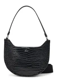 Geanta dama NF4980KL - piele naturala - negru