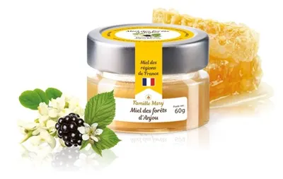 Miere de albine de pădure din Anjou, 60 g, Famille Mary