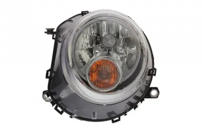 Far fata Stanga (halogen, H4 P21W, electric, cu motor, culoare insert: cromat, culoare semnalizator: alb) potrivit MINI (R56), (R57), CLUBMAN (R55), CLUBVAN (R55)