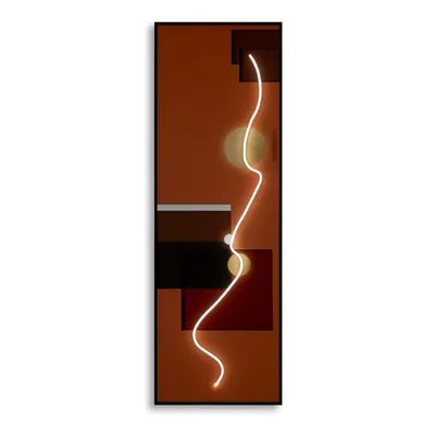 Tablou cu ramă/pe pânză imprimat 50x150 cm LED – Mauro Ferretti