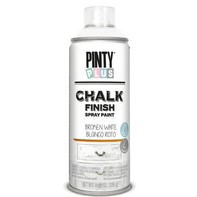 Spray Chalk Paint antichizare, broken white, CK788, interior, 400 ml, Pintyplus