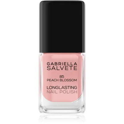 Gabriella Salvete Longlasting Enamel lac de unghii cu rezistenta indelungata lucios culoare 85 Peach Blossom 11 ml