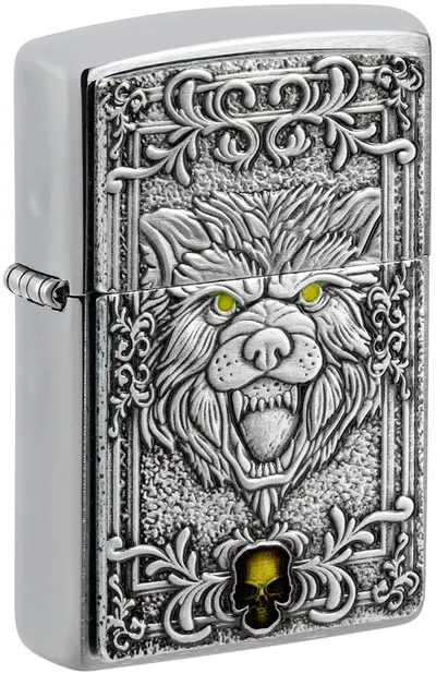 Bricheta Zippo - Fierce Wolf Emblem