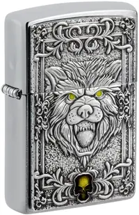 Bricheta Zippo - Fierce Wolf Emblem