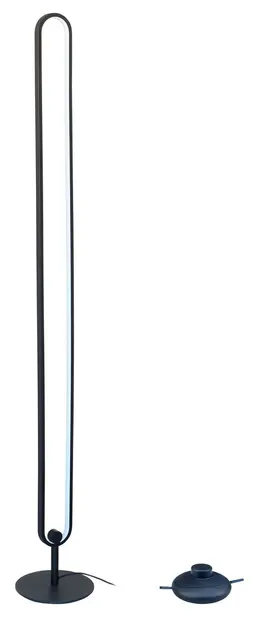 Lanterna cu LED Rabalux - Barto 74051, RGB, IP20, DC 12V, 19 W, negru mat