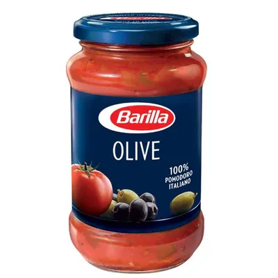 Sos de rosii cu masline si ulei de masline (olive) Barilla, 400 g Engros
