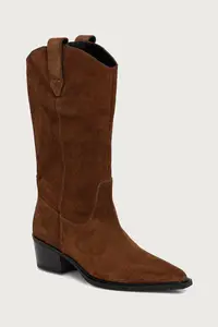Vagabond Shoemakers cizme cowboy pentru femei din piele întoarsă KELSEY