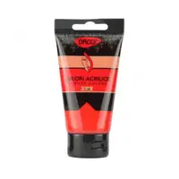 Culori acril 75 ml DACO, roșu scarlet