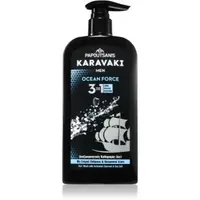 PAPOUTSANIS Karavaki Ocean Force gel de curatare 3 in 1