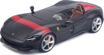 Mașinuță metalică Bburago - Ferrari Monza SP1 1:24, negru