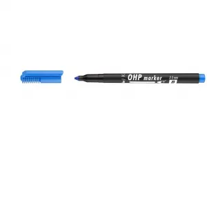 Marker OHP B permanent ICO 2-3 mm, Albastru
